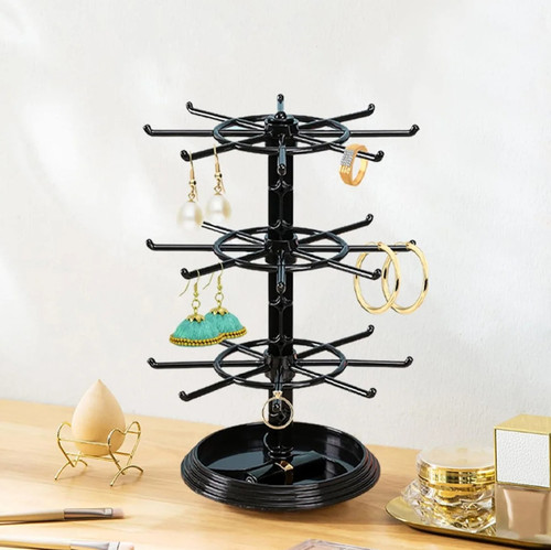 1pc rotating jewelry - rotating, organizer
