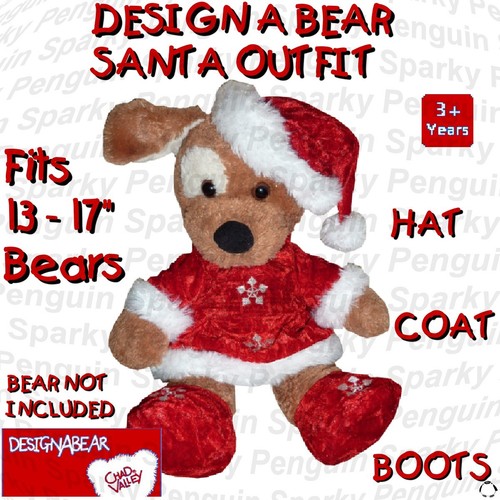 Design bear red santa - design, a
