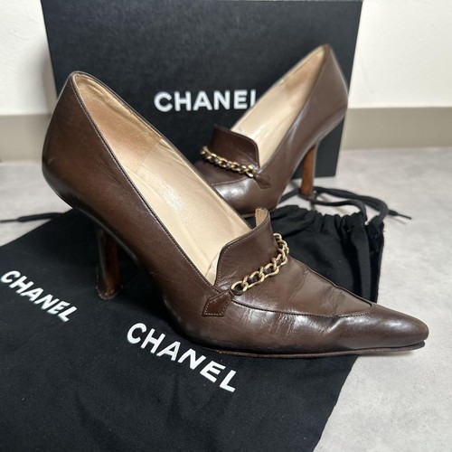 Chanel pumps heels - pumps, brown
