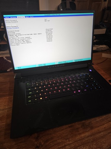 Faulty alienware m17 amd - alienware, r5