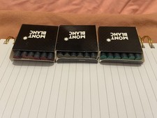 mont blanc ink carts NOS rare