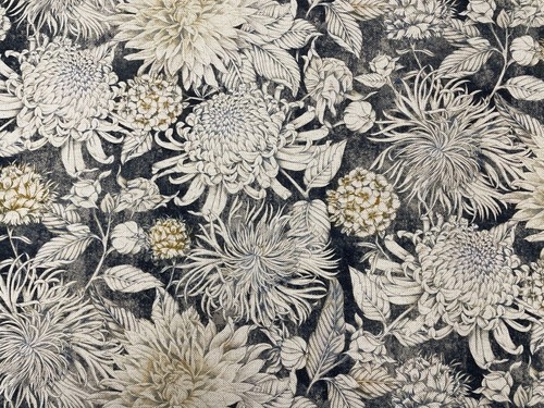 Purbeck linen fabric floral - linen,