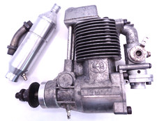 THUNDER TIGER 91 4 STROKE GLOW ENGINE WITH GLOW PLUG GOOD CONDITION