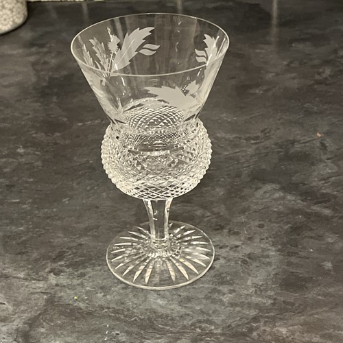 Edinburgh crystal thistle - edinburgh,