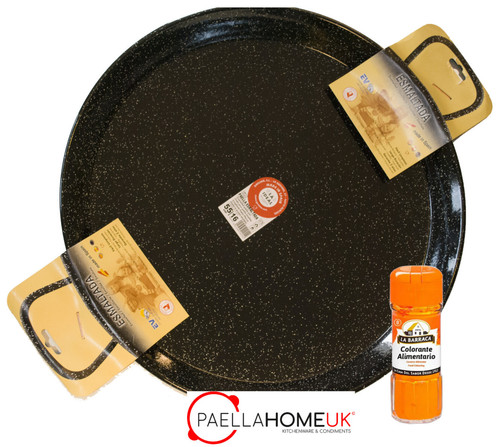 40cm enamelled steel paella - 40cm,