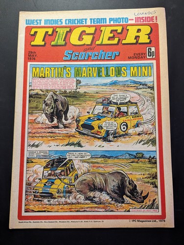 Tiger and scorcher - and, 29th