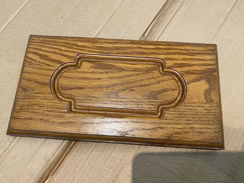 Dark oak curved ends - dark,
