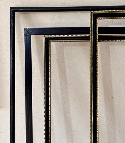 Black picture frames vintage - 4,