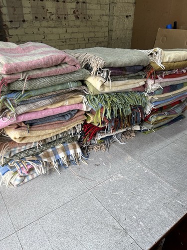 100 lambs wool fabric bundle - wool,