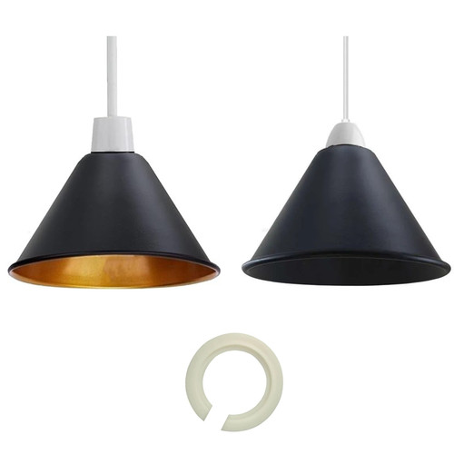 Vintage easy fit lampshade - easy,