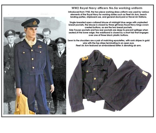 Ww2 royal navy officers - navy,