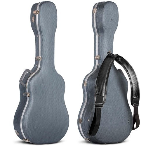 Acoustic guitar case black - case,
