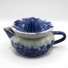 Vintage Blue and White Citrus