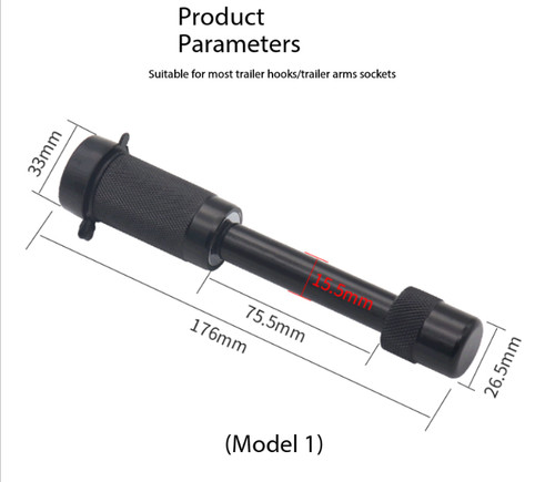 Anti theft trailer coupler - trailer,