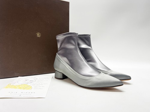 Chie mihara salvia silk - salvia, silver