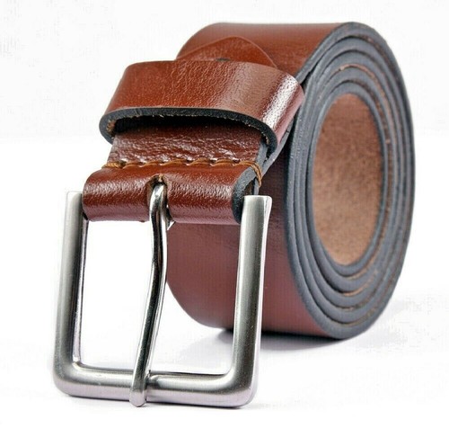 Mens genuine leather belt - leather,