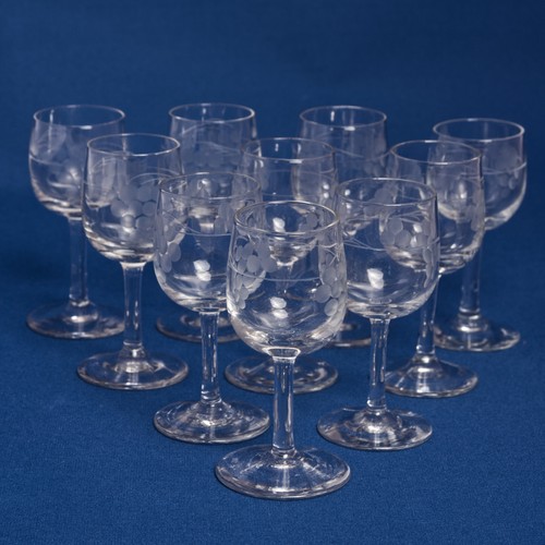 Set vintage etched - set,