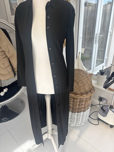 Alaïa black long knit - black,