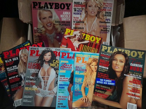 Playboy magazines random - playboy, x4