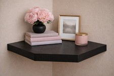 Floating Corner Wall Shelf