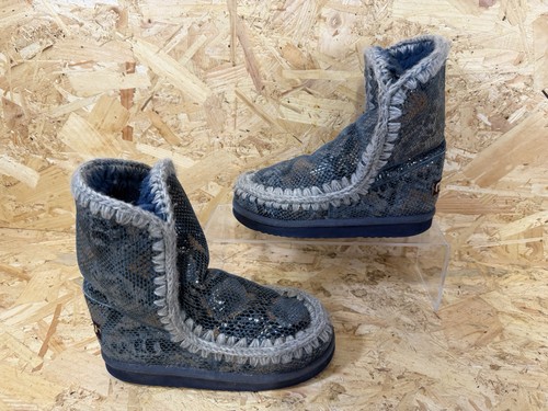 Mou eskimo wedge short boots - eskimo,