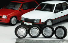 1:18 NOREV Cavalier SRi Ascona Nova Astra Kadett GTE/ GSi WHEELS SET MODIFIED