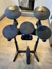Guitar Hero Drum Kit Xbox 360 + Guitar Hero WT  Game(READ DESCRIPTION)
