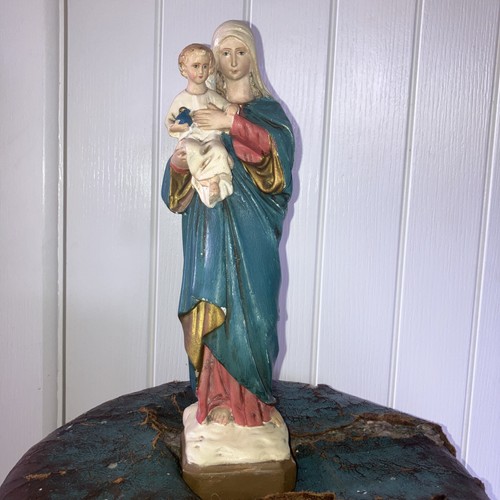 Church statue virgin mary - statue,