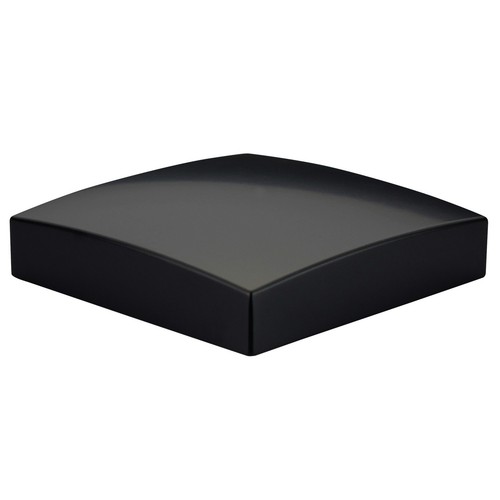 Forge black flat cap newel - forge,