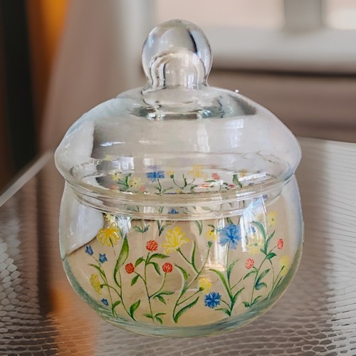 Vintage small bon jar - small,