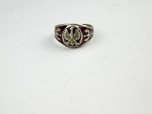 4988 ww2 ww1 polish ring - ww1,