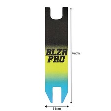 Blazer Pro Stunt Scooter Griptape - Black/Blue/Yellow - SALE WAS £8!