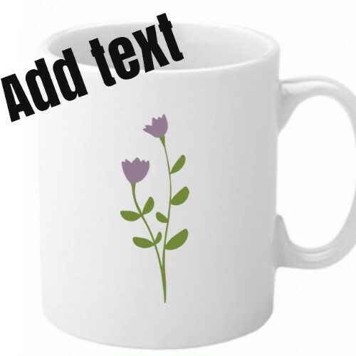 Flower design large handled - design,