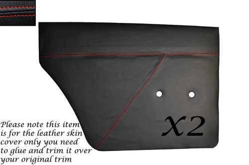 Red stitch rear door - stitch, 2x