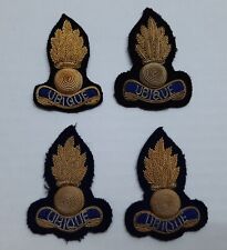Royal Engineers UBIQUE Badges Hand Embroidered British Army Insignia  X4