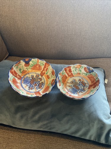 Antique pair japanese - pair, imari