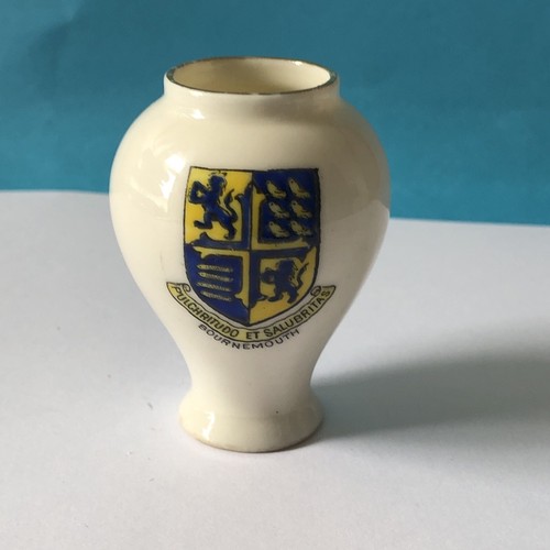 Bournemouth crested china - -,
