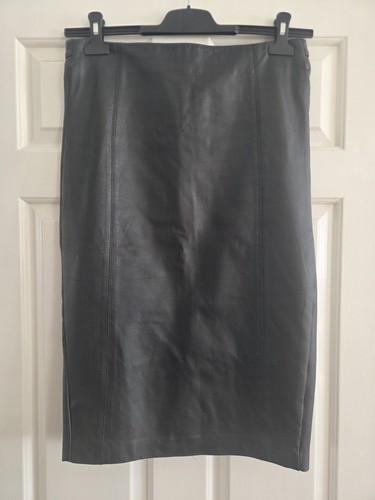 Real leather skirt - skirt, size