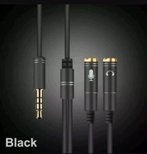 Y Splitter 2 Female to 1 male