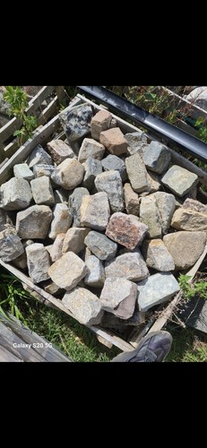 Granite cobble stones - cobble,