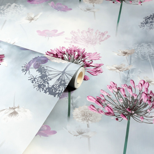 Spring meadow wallpaper floral - wallpaper,