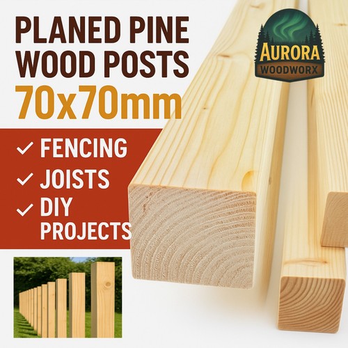 70x70mm pine wood - posts, beams