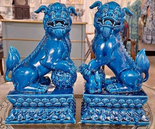Porcelain pair lucky - lucky, foo