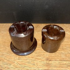 2 Bakelite Ashtrays Small Both