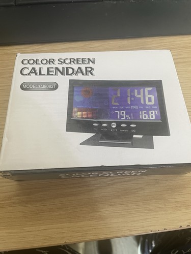 Desktop digital clock with - desktop,