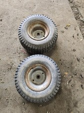 18 8.50 8 husqvarna ride on rear mower Garden wheels Tyres rear back pair