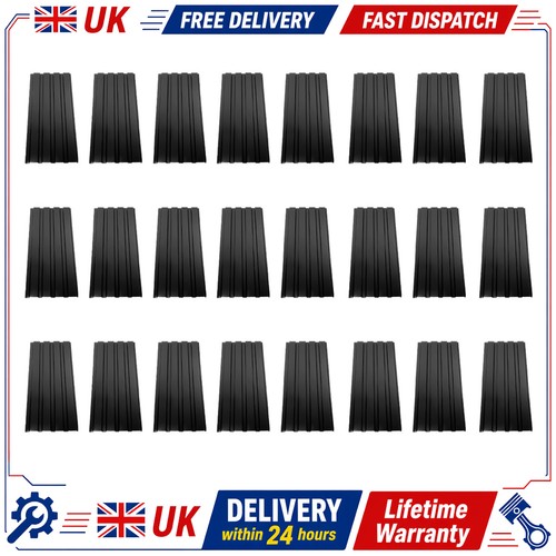 24pc black corrugated steel - 24pc,