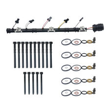 Injector Wiring Loom Seals Bolts Kit Fits VW T5 Transporter 2003-2009 2.5 TDI