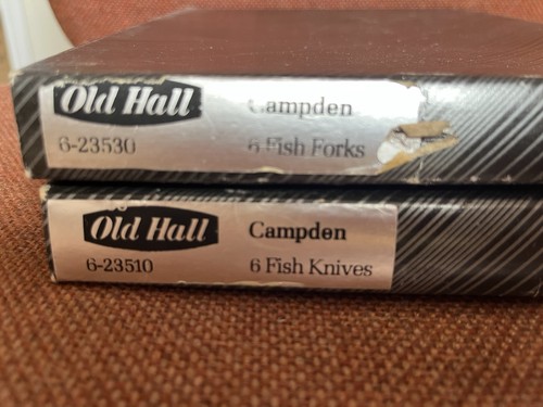 Fish cutlery set old - cutlery, by