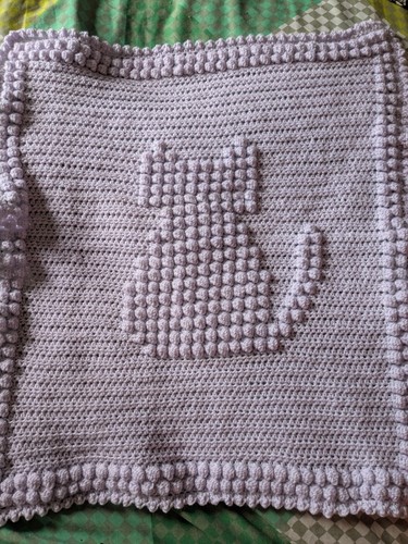 Pram blanket featuring cat - blanket,